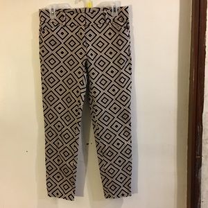 NY&C GRAPHIC CROPPED PANTS